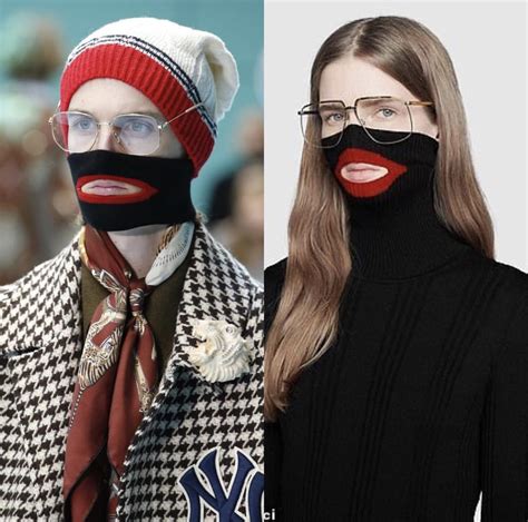 gucci turtleneck lip sweater blue|Gucci Apologizes And Removes Sweater Following 'Blackface' Backlash .